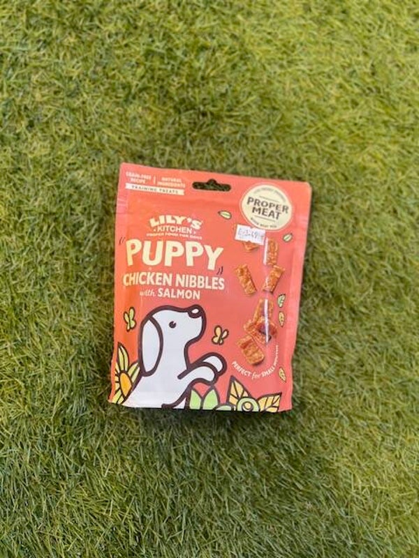 Lilly’s Kitchen Puppy Chicken Nibbles with Salmon