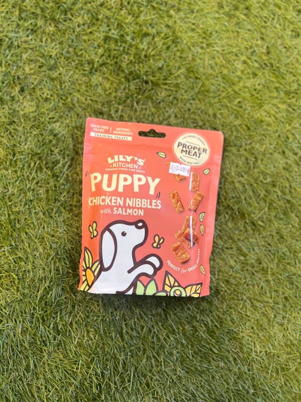Lilly’s Kitchen Puppy Chicken Nibbles With Salmon