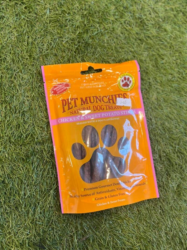 Pet Munchies Chicken & Sweet Potato Sticks