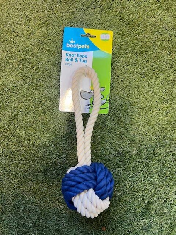 Knot Rope Ball & Tug Large