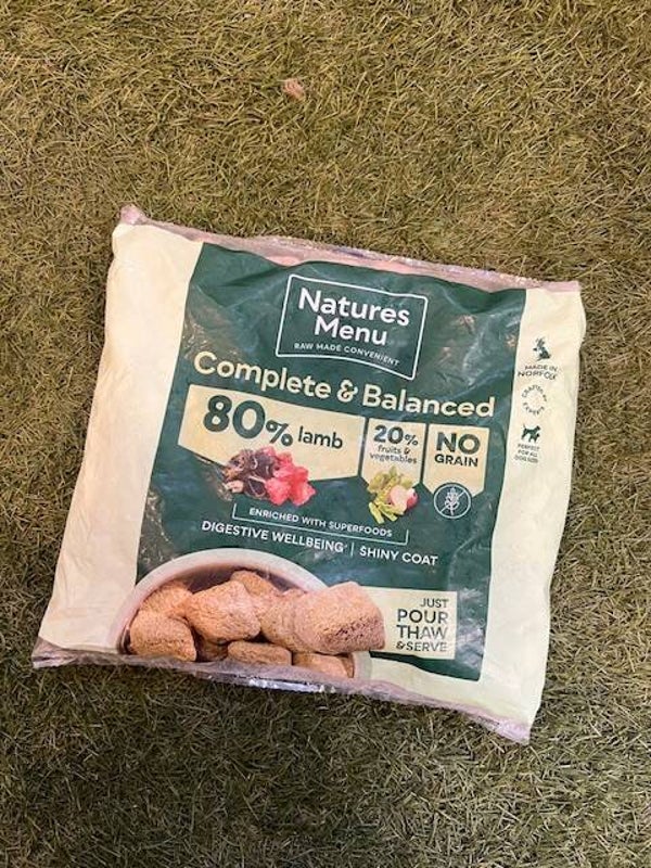 Natures Menu Lamb Nuggets 1kg