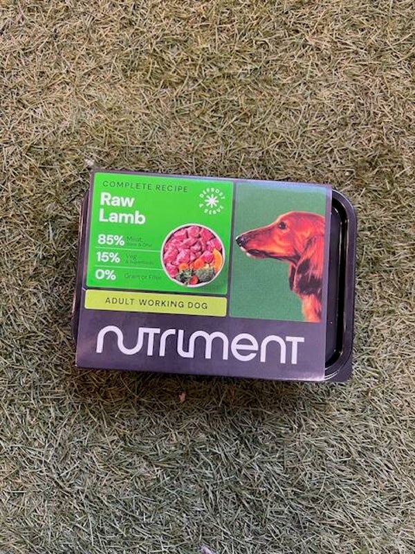 Nutriment Raw Lamb 500g