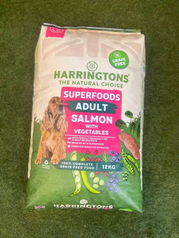 Harrington’s Superfoods Salmon With Vegetables 12kg
