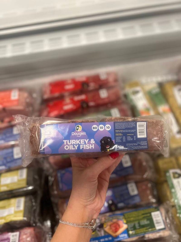 Dougie’s Turkey & Oily Fish 80/10/10 560g (4x 140g blocks)