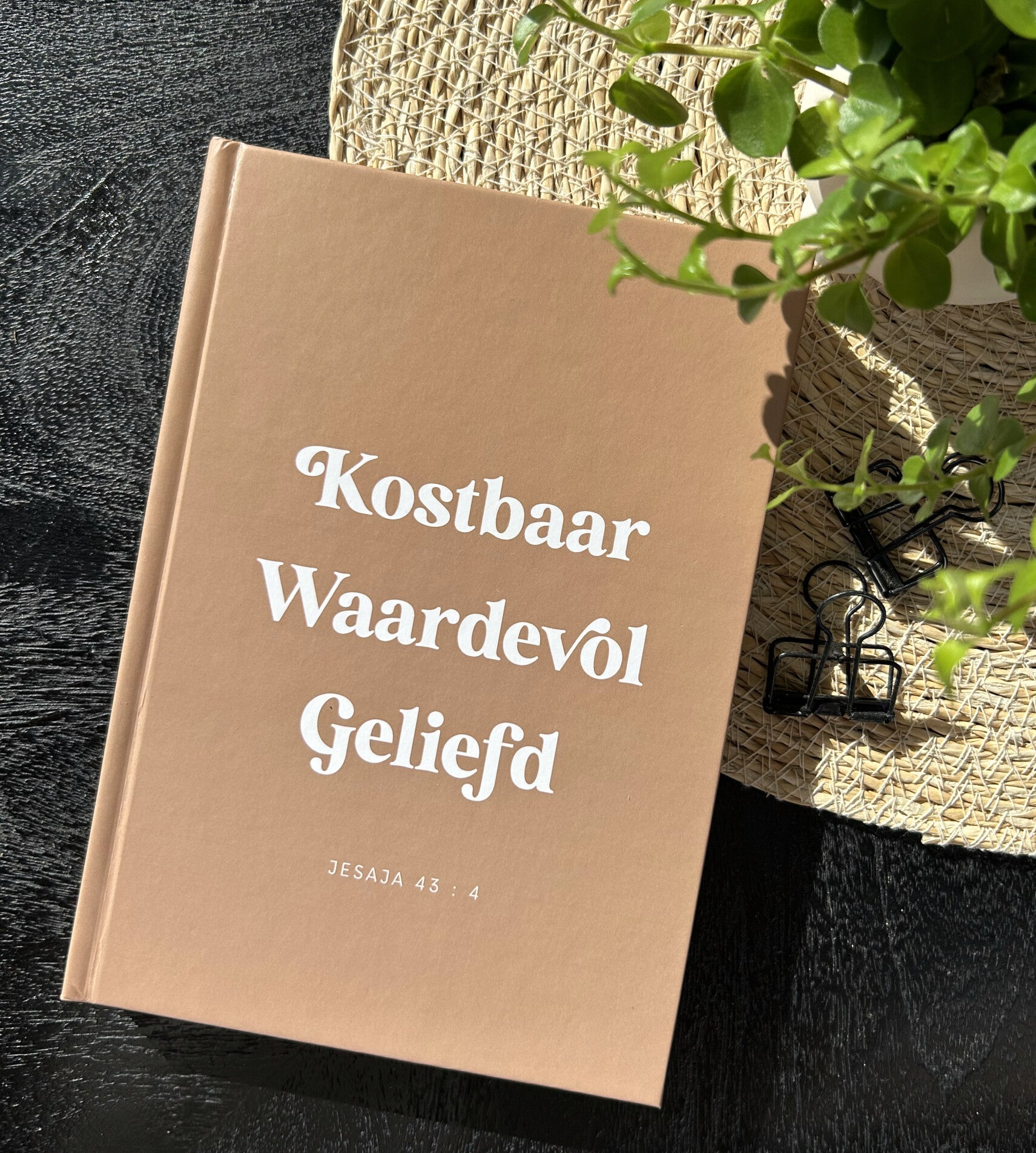 Worthy and Beloved linnen tas Jij bent zo kostbaar in Mijn ogen