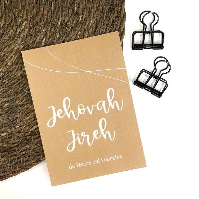 Worthy and Beloved wenskaart Jehovah Jireh