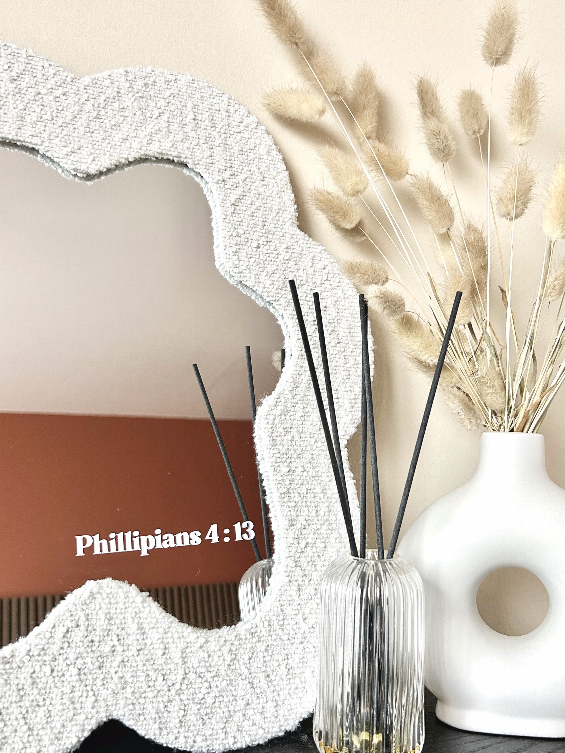 Worthy and Beloved linnen tas consider the lillies