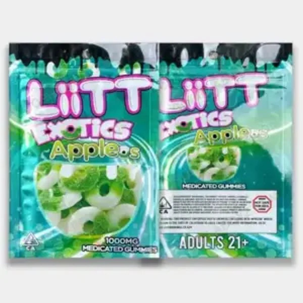 Liit Exotics Apple O's Gummies