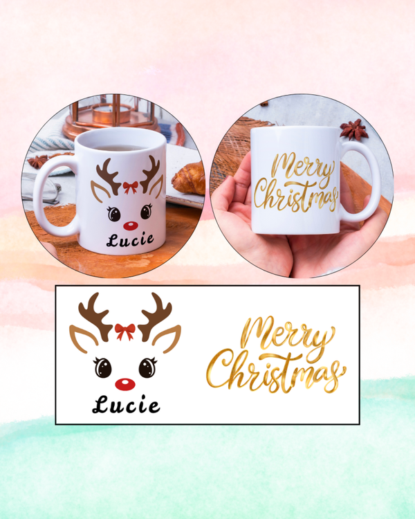 Christmas Reindeer Mug