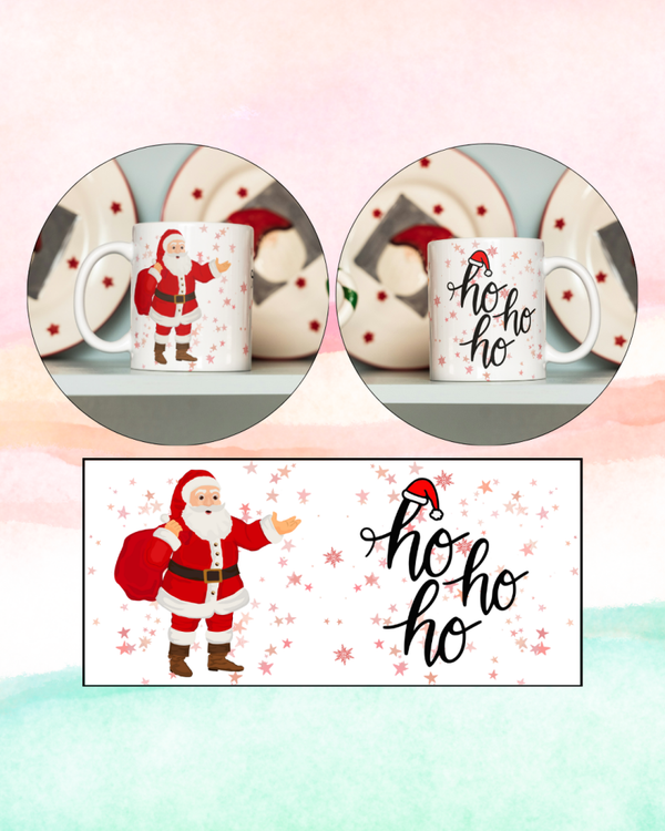 Santa HO HO HO Mug