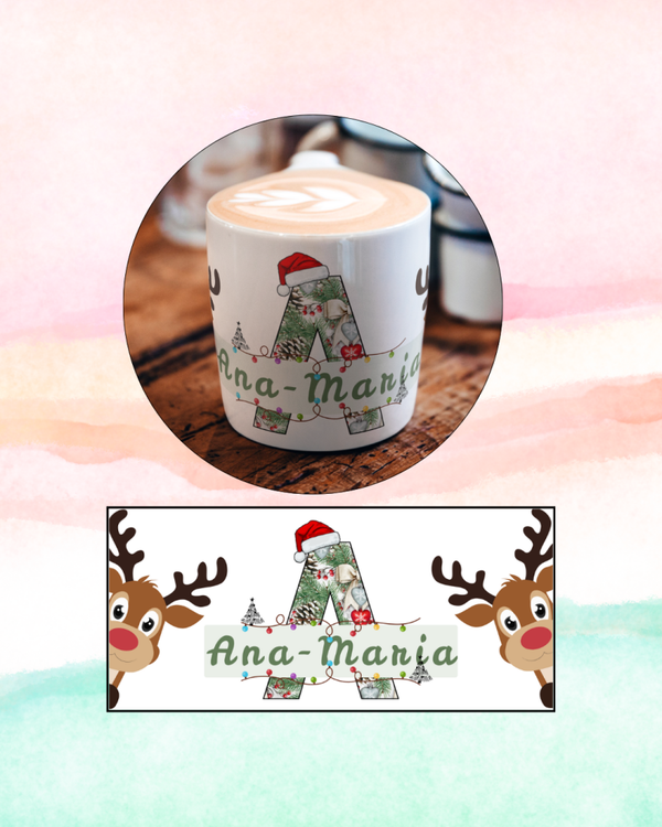 Christmas Reindeer Letter Personalisation