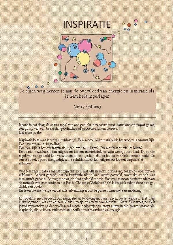 Doeboek Ik = Inspiratie