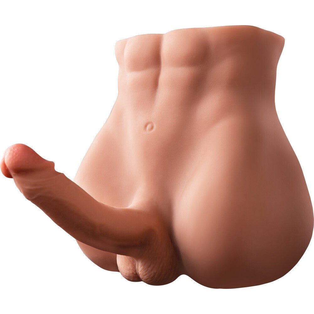 Mannelijk halflichaam 6kg Penis Simulator