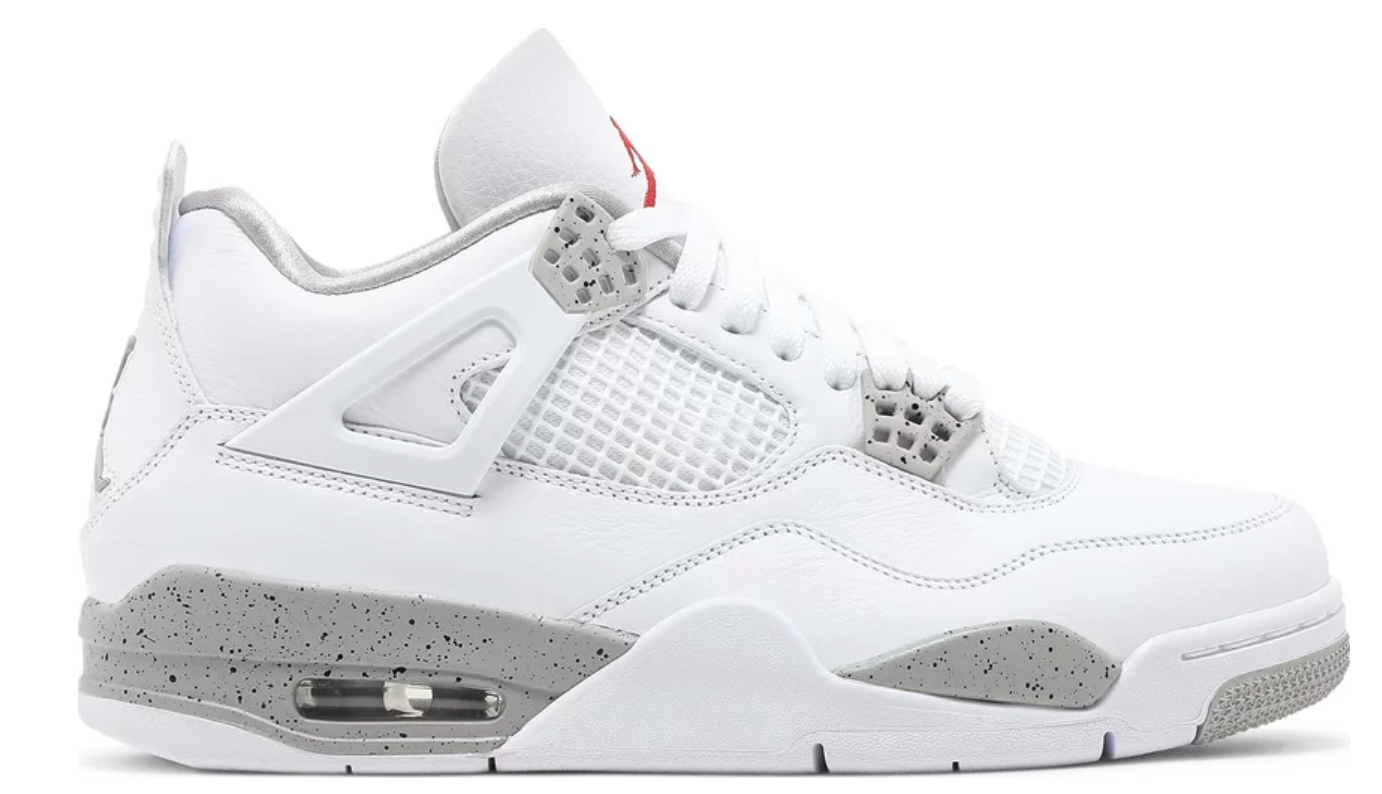 Mens Air Jordan 4 Retro ''White Oreo''