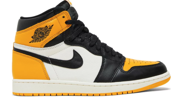 Mens Jordan 1 High "Yellow Toe"