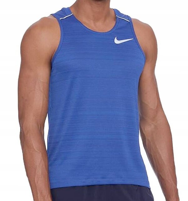 Męska Koszulka Nike do Biegania Miler Tank Dri-FIT CU0333-480 S