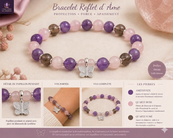Bracelet Reflet d’Âme – Création sur-mesure