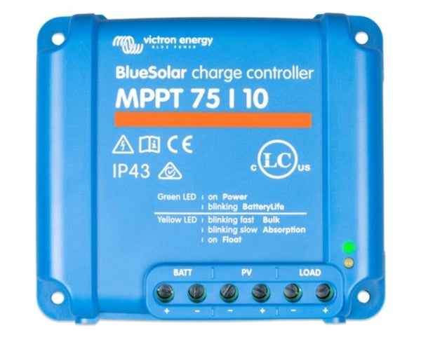 Victron Laadregelaar BlueSolar MPPT 75/10