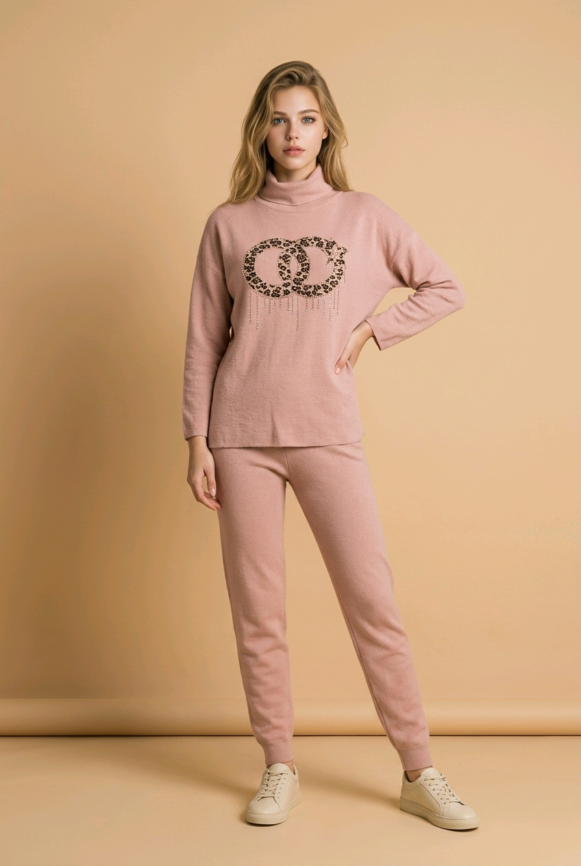 Roze Coltrui met Luxe Detail maatje Xl/XXL