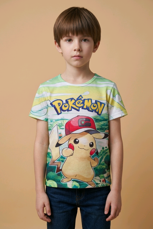 T-shirt pokemon leeftijd 6 jaar