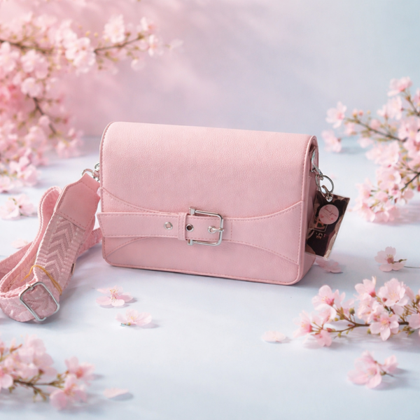 Klein leuk tasje rose
