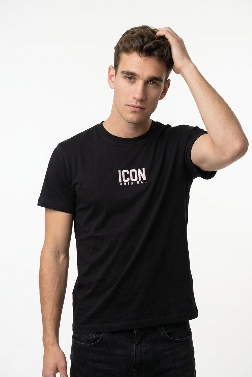 Icon zwart zonder mouwen maat L