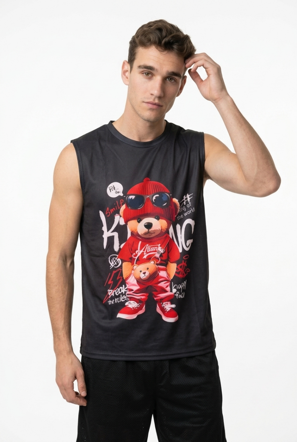 Tshirts mannen maat L zonder mouwen