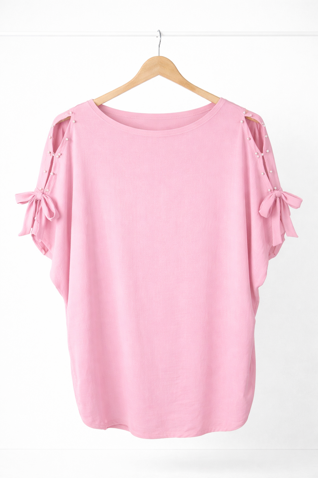 T-shirt met pareltjes 1 maat van s tot l