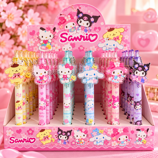 💗 Sanrio balpennen met schattige figuurtjes –