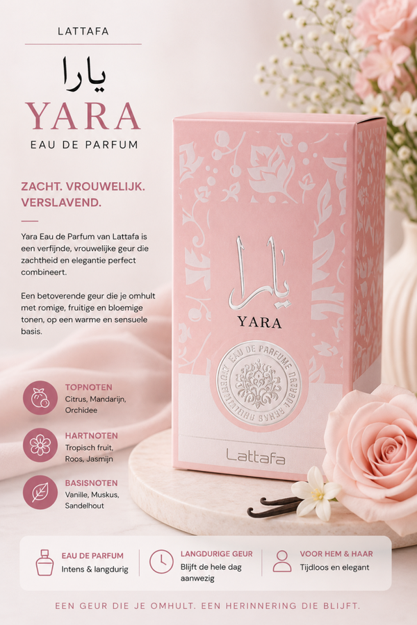 Yara Eau de Parfum – Lattafa 50 ml