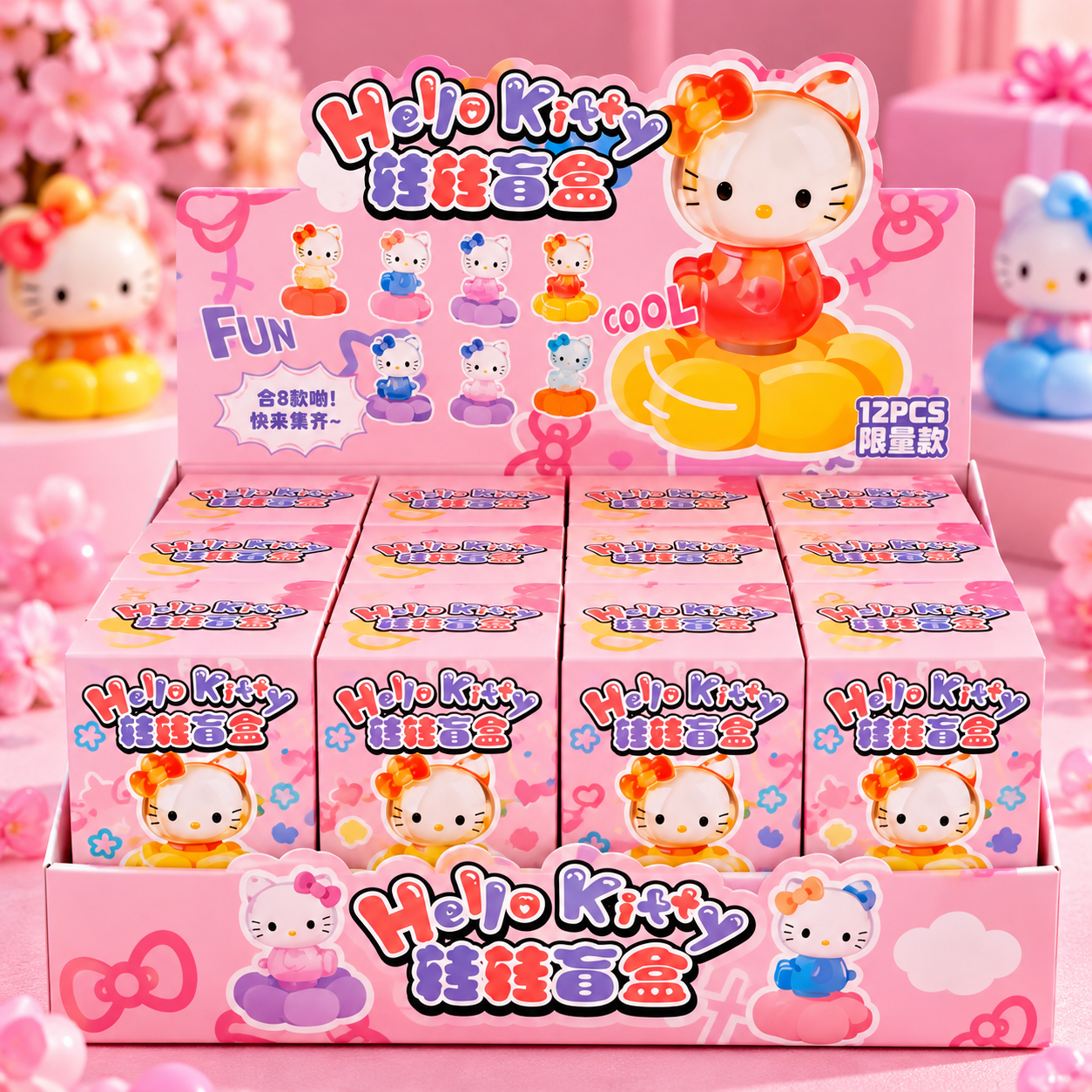 🎀 Hello Kitty Blind Box – Cute verrassingsfiguurtjes 💗