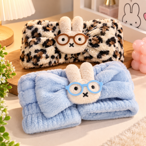 💗 Zachte haarband & polsbandjes set –