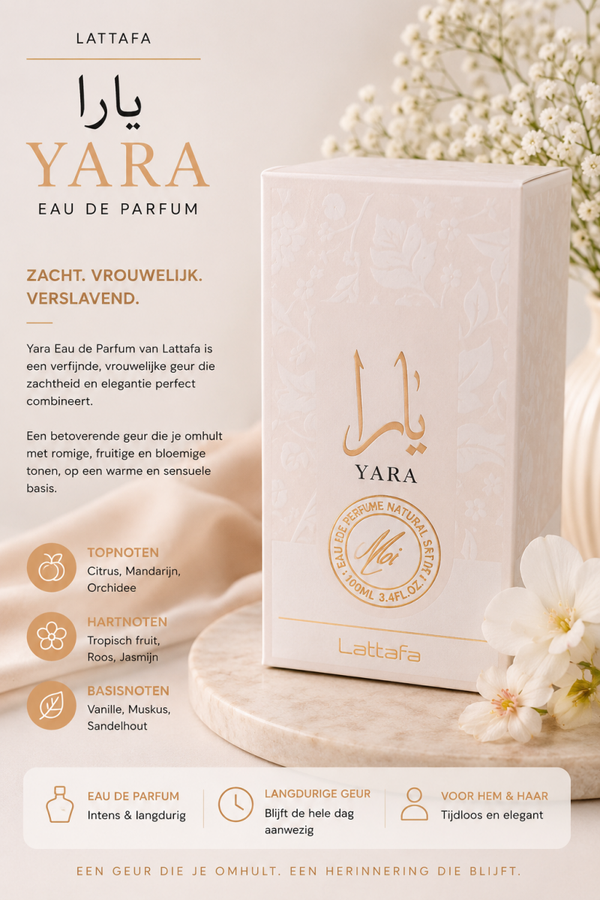 Yara Moi Eau de Parfum – Lattafa zijn:50 ml