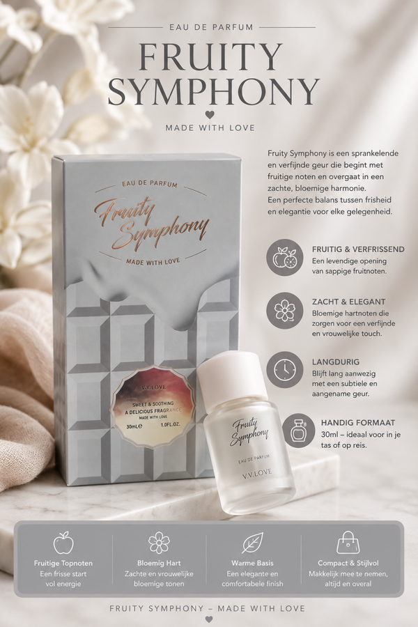 Fruity Symphony Eau de Parfum zijn 30 ml