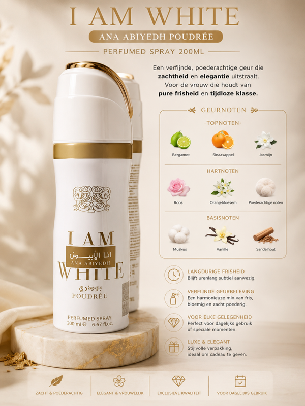 I AM WHITE