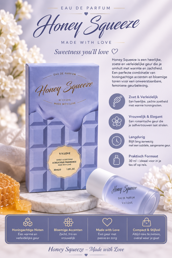 Honey Squeeze Eau de Parfum zijn: 30 ml
