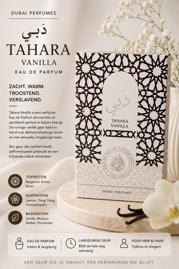 Tahara Vanilla Eau de Parfum 50 ml
