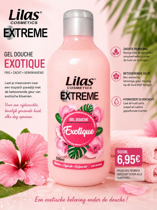 Gel Douche – Exotique zijn: