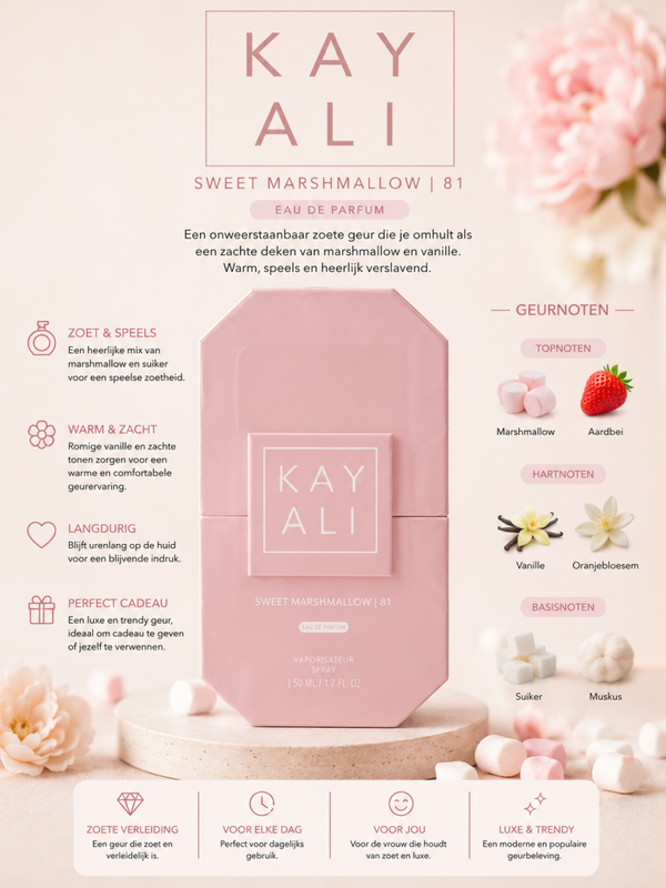 KAYALI Sweet Marshmallow | 81 Eau de Parfum zijn: 100 ml