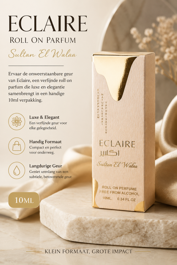 Eclaire Roll On Parfum – Sultan El Walaa (10 ml)