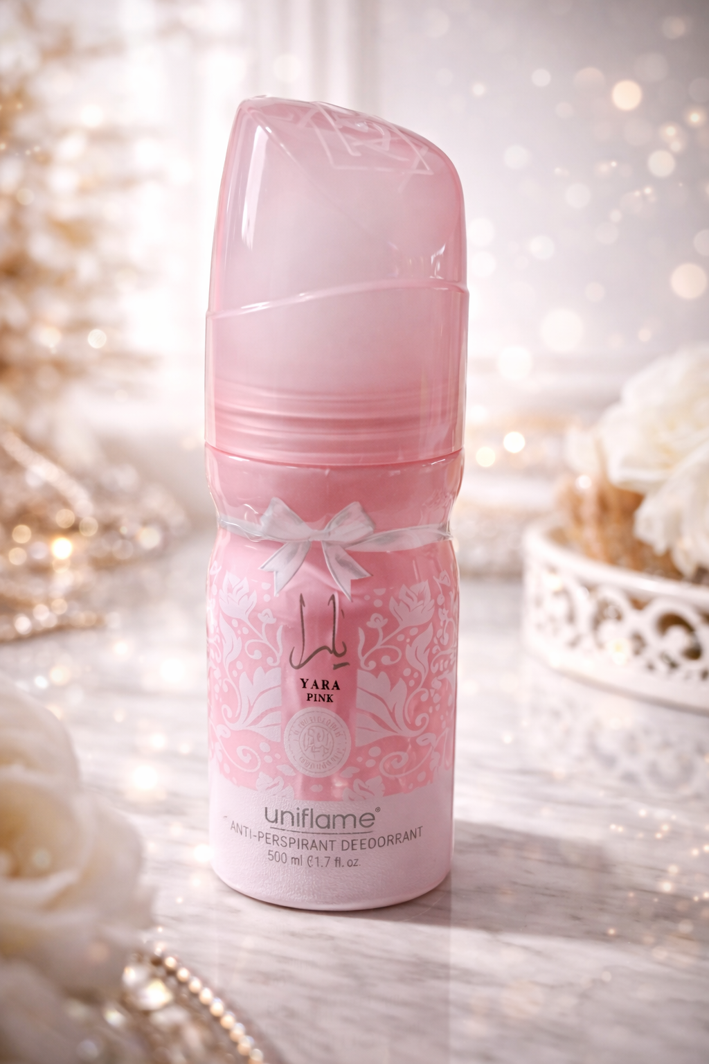 💕 Uniflame Yara Pink Anti-Perspirant Deodorant roller