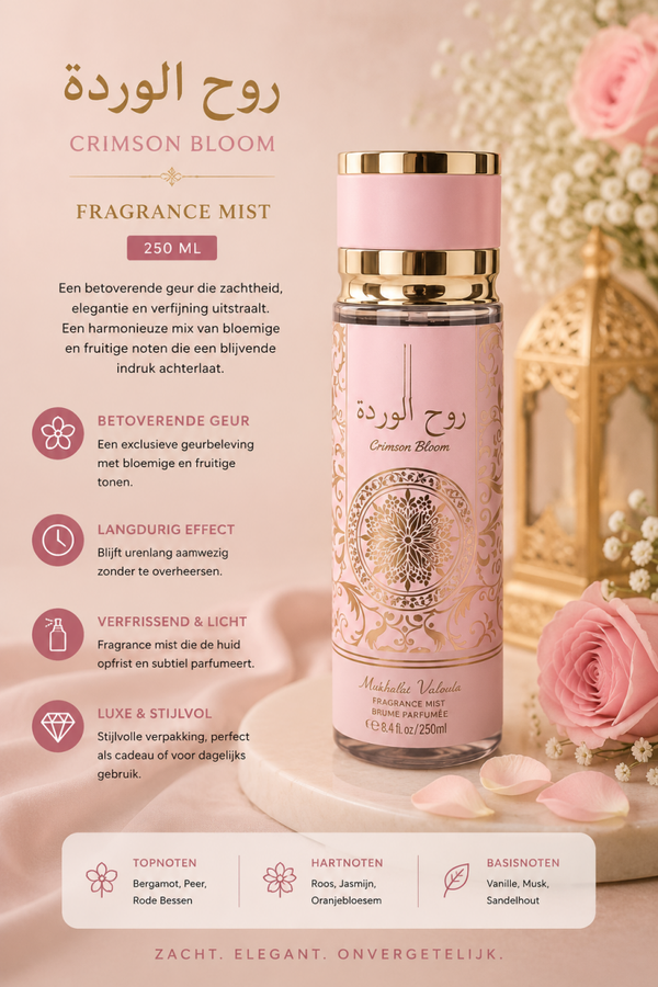 Crimson Bloom Fragrance Mist