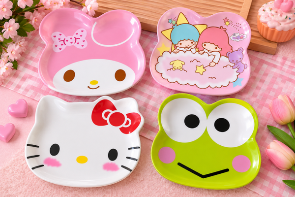 🎀 Schattige bordjes – Hello Kitty en vrienden