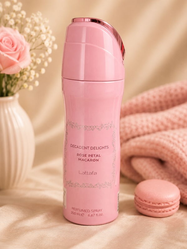 Lattafa Decadent Delights Rose Petal Macaron