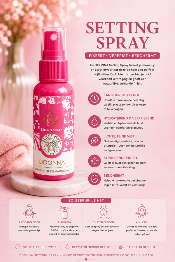 Een setting spray candy