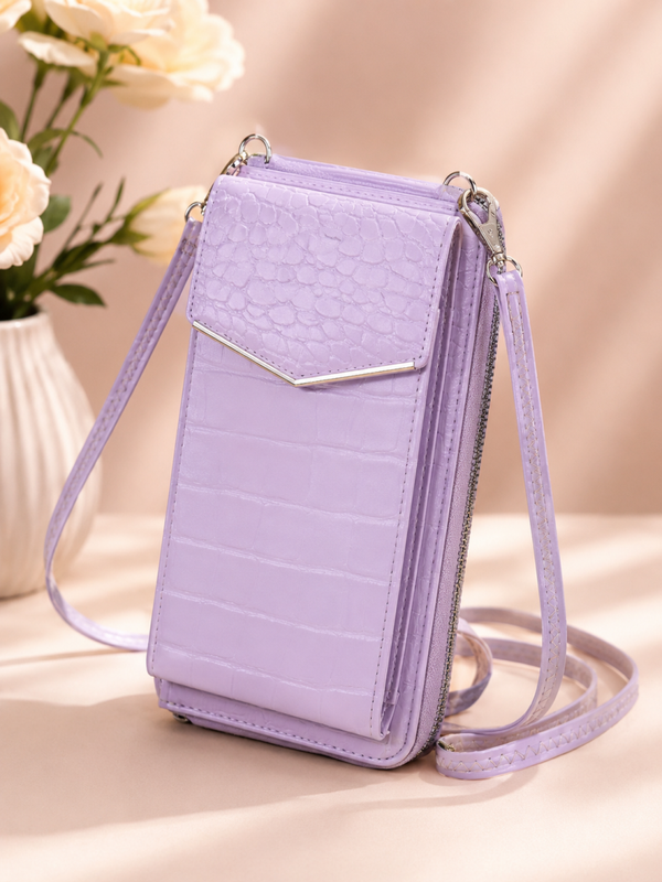 Lila Telefoontas – Stijlvol, Compact & Onmisbaar
