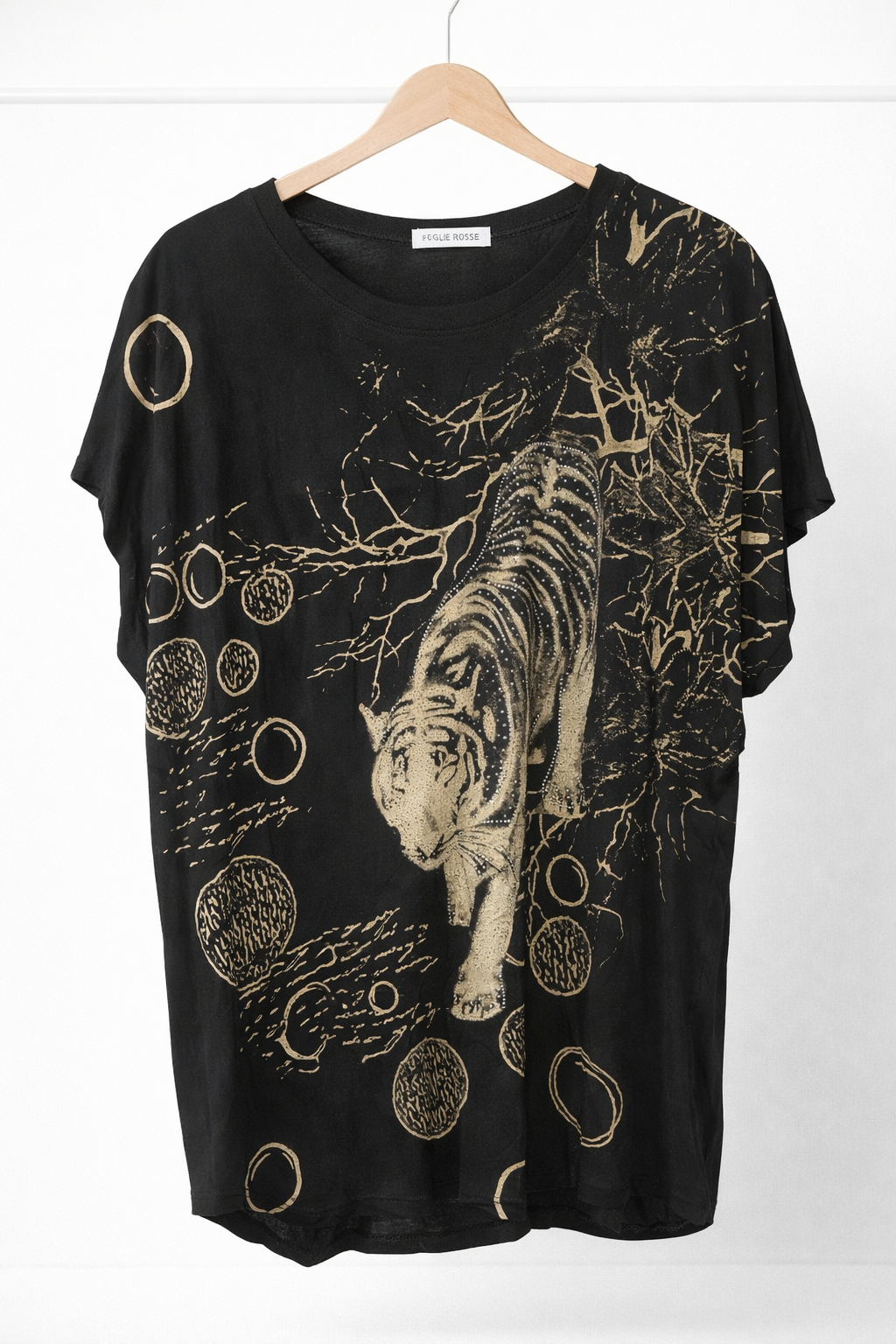 🖤 T-shirt met Tijgerprint maat M/L