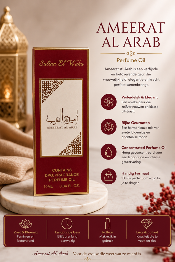 Ameerat Al Arab Perfume Oil (10 ml)