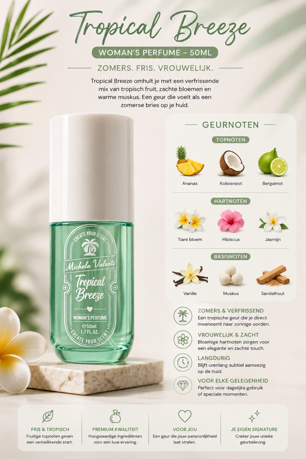 Tropical Breeze Woman's Perfume (50 ml