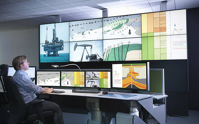 video wall for business